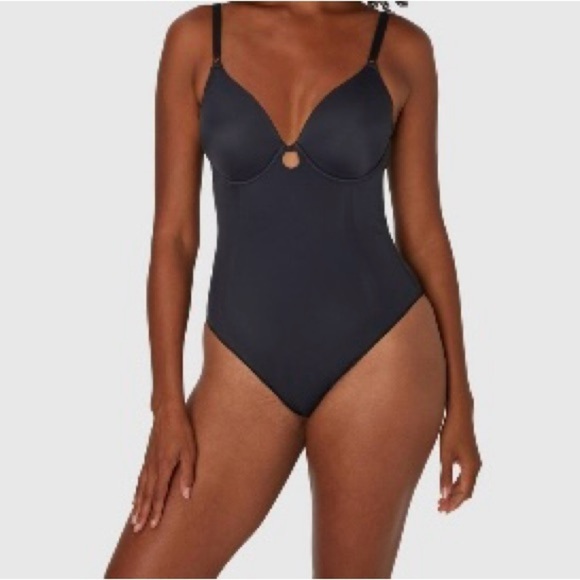 Maidenform Women's Extra Firm Control All In One Bodysuit Black , Size M NWT - Picture 1 of 14